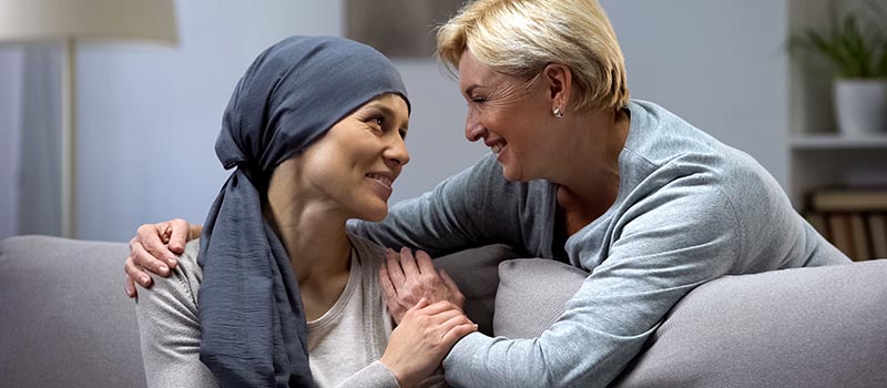 Cancer patient and family