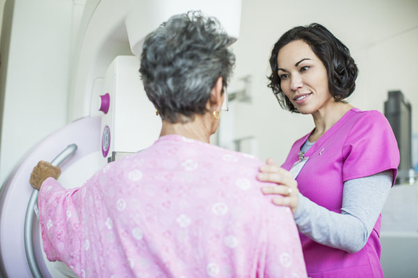 patient mammogram
