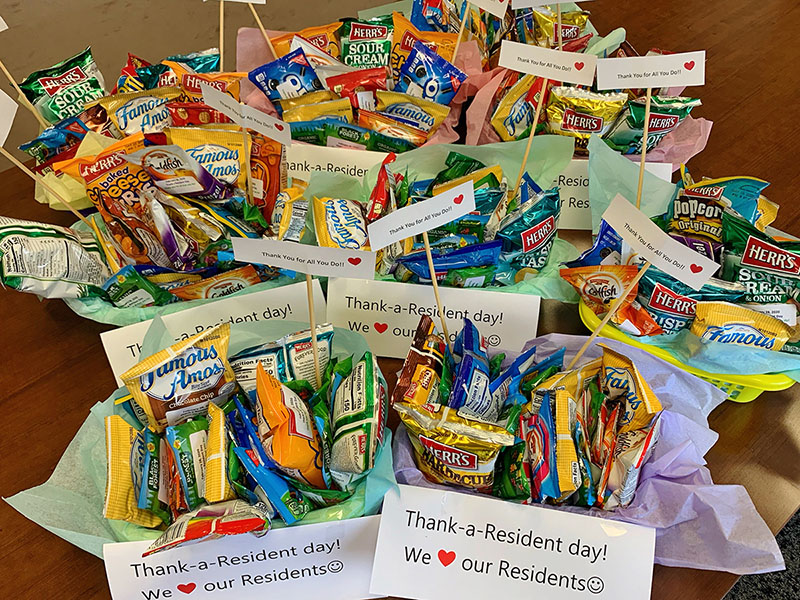 Thank a Resident Treats
